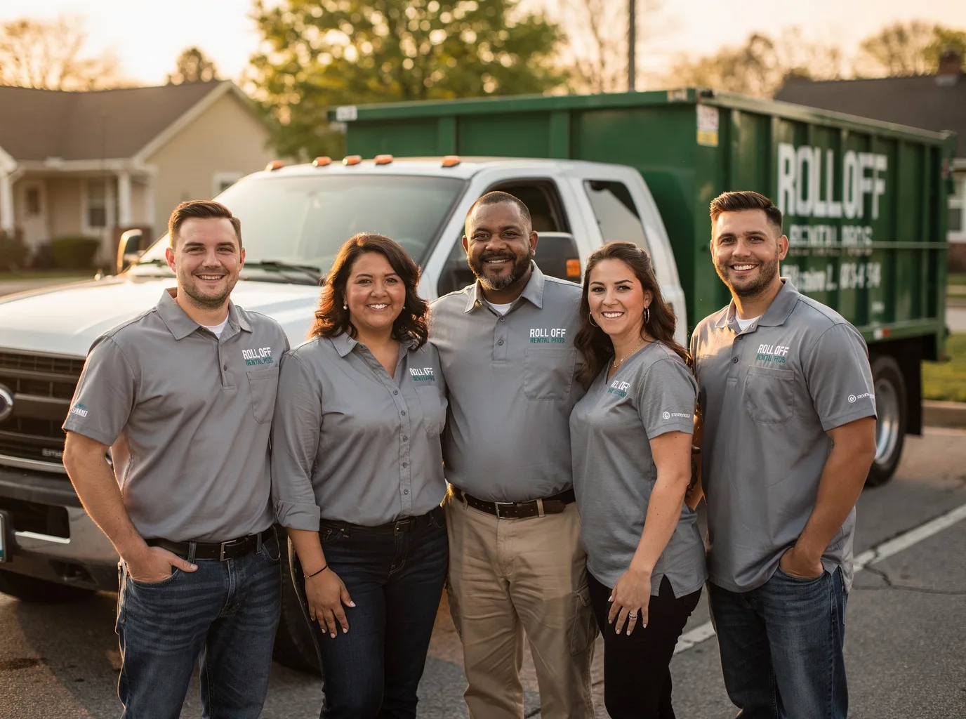 Roll Off Dumpster Rental company in Pinehurst, TX